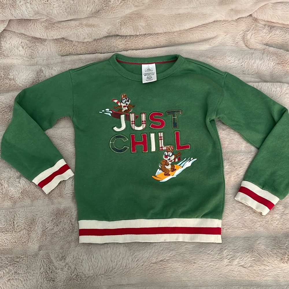 Disney Christmas Sweater Boys 5/6